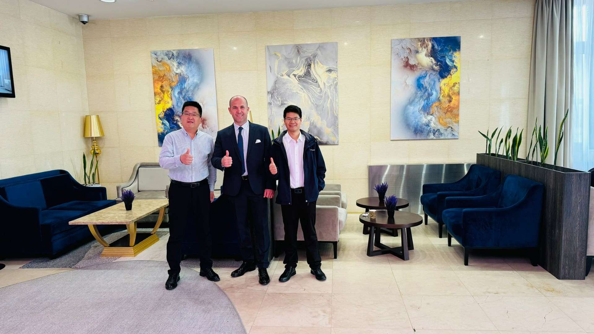 客户来访HCN屈恩徐州厂区